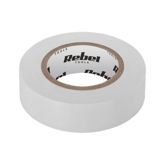 shumee REBEL lepilni izolirni trak (0,13 mm x 19 mm x 10 yd) bel
