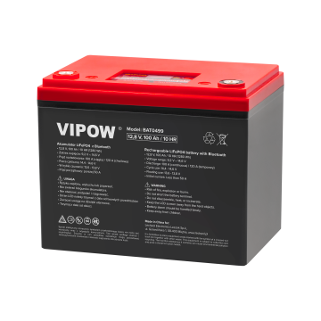 shumee LiFePO4 100Ah Bluetooth baterija.