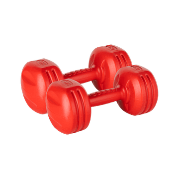 shumee Bituminous dumbbells 2x3kg dumbbells set za vaje REBEL