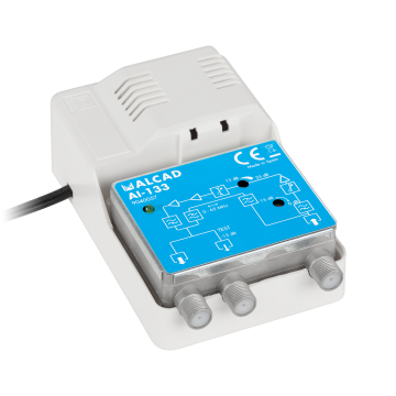 shumee CATV notranji antenski ojačevalnik (RP 65 MHz) AI-133 ALCAD