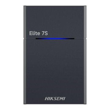 HIKSEMI HIKSEMI Elite 7S 1TB USB 3.2 Type-C Zunanji SSD (2000/2000 MB/s) Temno Siva - Hitro in Zanesljivo Shranjevanje podatkov