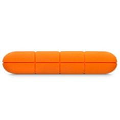 Laco Zunanji trdi disk LaCie Rugged Mini, 1 TB, 5400 RPM, 2.5", Micro-USB B 3.2 Gen 1, Vodoodporen in udarno odporen, srebrne in oranžne barve