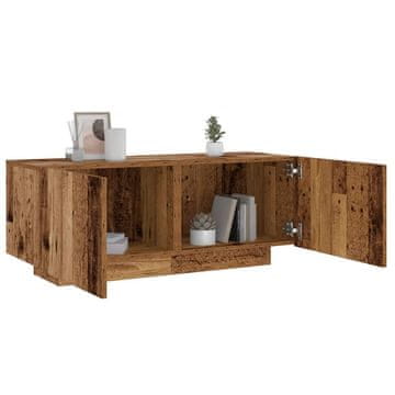 Vidaxl vidaXL Nočna omarica, starinski les, 100x35x40 cm