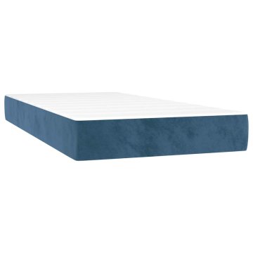 Vidaxl Vzmetnice z žepkastimi vzmetmi 80 x 210 x 20 cm Temno modra
