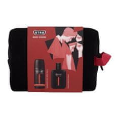 STR8 Red Code Set toaletna voda 100 ml + deodorant 150 ml + kozmetična torbica za moške
