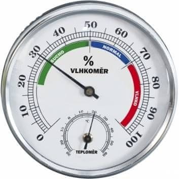 Orion Termometer - higrometer s premerom 8,5 cm iz plastike
