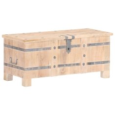 Vidaxl Skrinja 90x40x40 cm trden akacijev les