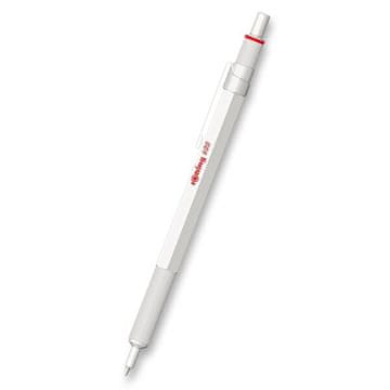 Rotring Kroglično pero 600 - biserno belo