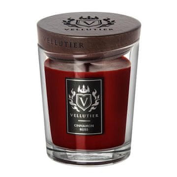 Svíčka Vellutier střední, Cinnamon Bliss, Skořicové blaho, 225 g