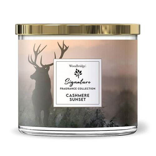 Woodbridge Svíčka Signature, Cashmere Sunset, Kašmírový západ slunce, 410 g