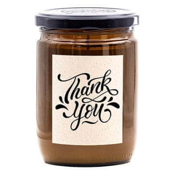 Svíčka Mad Candle, Thank You, Thank you, 360 g