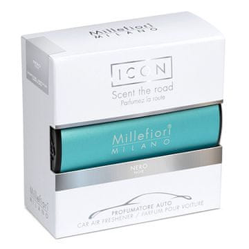 Millefiori Milano Vůně do auta Icon Classic, Nero, Nero, design Classic, Icon