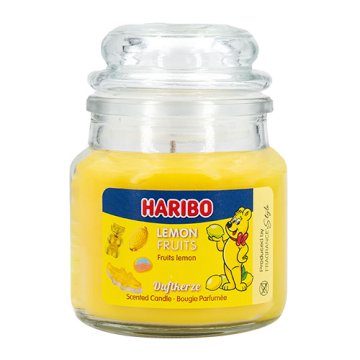 Haribo Svíčka malá, Lemon Fruits, Citronové ovoce, 85 g