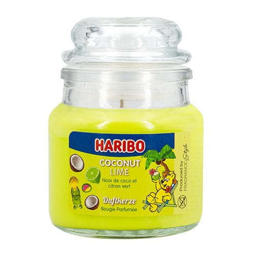 Haribo Svíčka malá, Coconut Lime, Kokosová limetka, 85 g