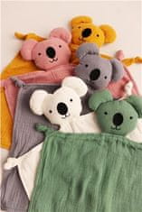 NEW BABY Koala roza muslin spalnik