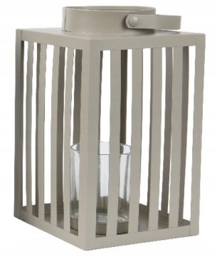 shumee Kovinska okrasna lampijona, elegantna lampiona, 12x12x20cm