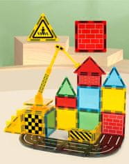 Magnetic Tiles Magnetni gradbeni set Dream Builder 72delni set - Magnetic Tiles