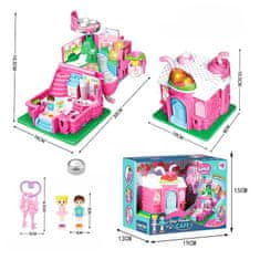 CAB Toys Hiša za punčke - bela