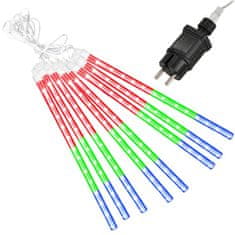 Springos novoletne lučke LEDENIK 144 LED RGB 3 + 2m