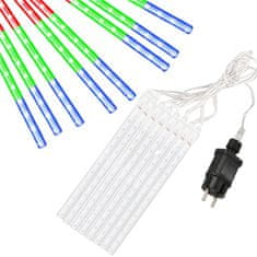 Springos novoletne lučke LEDENIK 144 LED RGB 3 + 2m