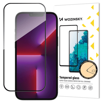 1 to 3 Wozinsky Kaljeno Steklo Full Glue Kaljeno Steklo Za Iphone 16 Zaščita