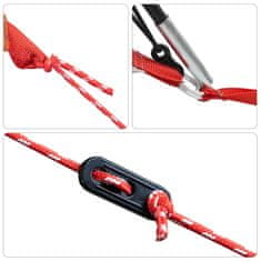 Vidaxl Avtomobilski šotor moder vodoodporen