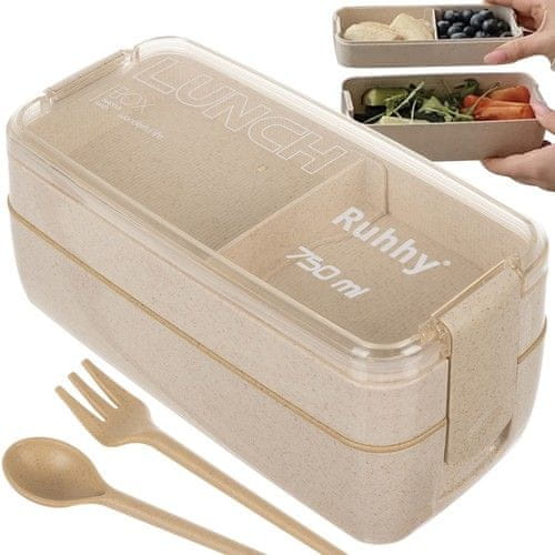 Ruhhy Škatla za zajtrk - lunchbox 750ml Ruhhy 24528