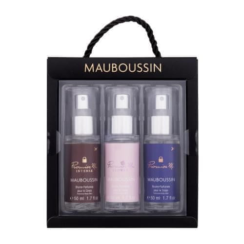 Mauboussin Promise Me Set sprej za telo Promise Me Intense 50 ml + sprej za telo Promise Me Flower 50 ml + sprej za telo Promise Me 50 ml za ženske