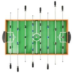 Vidaxl Večnamenska igralna miza 15 v 1 121x61x82 cm javor