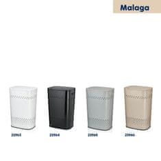 Kela Kovinska košara za perilo Malaga bela 39,5x29,5x57,5cm KL-23963