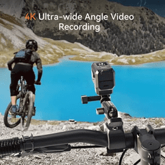 DDPai Kamera športna-kolesarska Ranger, 4K, Wi-Fi, 1,3-palčni LCD, črna