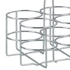 Kela Nosilec za steklenice LOOP 31x21x31 cm krom KL-49880