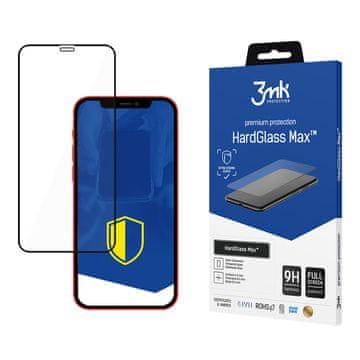 3MK Apple iPhone 12 Pro Max - 3mk HardGlass Max črne barve