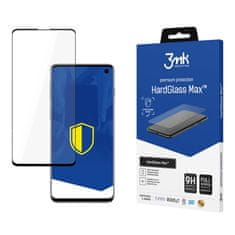 3MK SAMSUNG GALAXY S10 BLACK - 3MK HARDGLASS MAX FINGERPRINT
