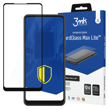 3MK Samsung Galaxy A21 - 3mk HardGlass Max Lite črna