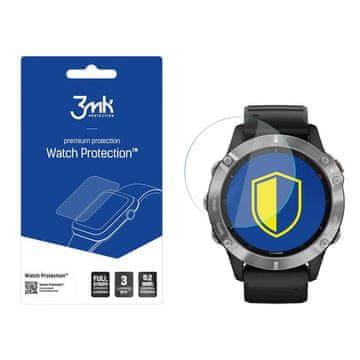 3MK Zaščita za uro Garmin Fenix 6 - 3mk, fleksibilno steklo