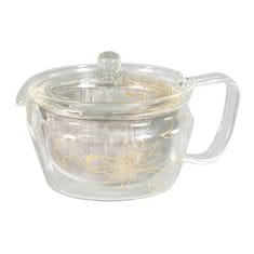 shumee Hario - Tachikichi Cha-Cha Kyusu Zen Kyo-Karakusa - Čajnik 450 ml