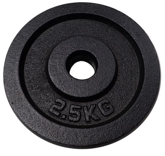 ACRAsport Litoželezni disk (uteži) za hante 2,5 kg - 25 mm
