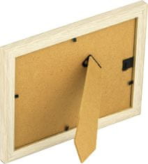 Karako Foto okvir 10x15 cm, les – MDF, namizni, stenski, 70 bel