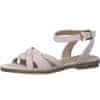 Sandali bež 41 EU Ledersandale Mit Soft Foam
