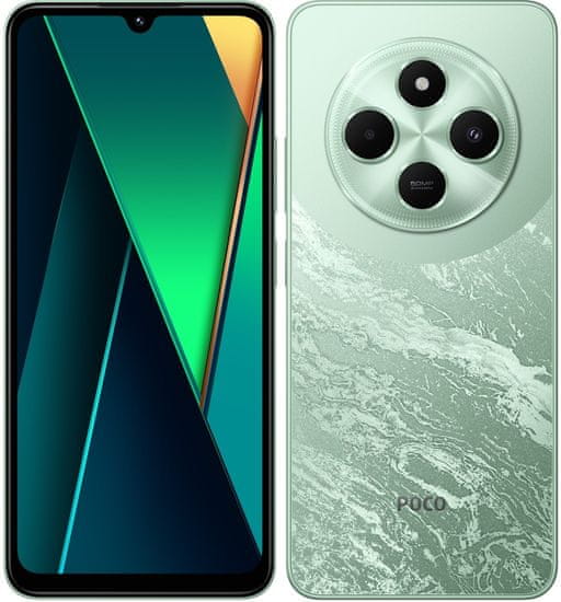 POCO C75 pametni telefon, 8 GB/256 GB, črn
