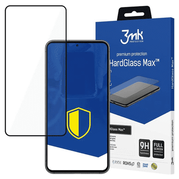 3MK Samsung Galaxy S24/S25 - HardGlass Max črna