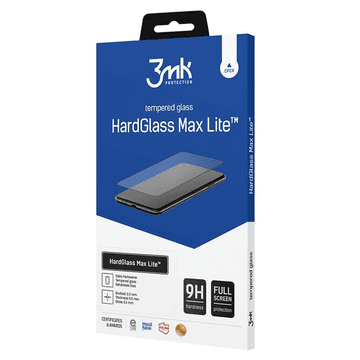 3MK Google Pixel 9 Pro XL - 3mk HardGlass Max Lite črne barve