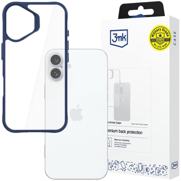 3MK APPLE IPHONE 16 PLUS - 3MK SATIN ARMOR CASE+ BLUE