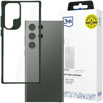 3MK SAMSUNG GALAXY S24 ULTRA - 3MK SATIN ARMOR CASE+ GREEN