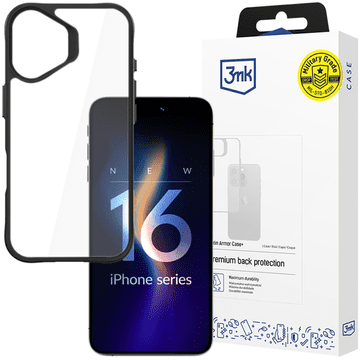3MK Apple iPhone 16 - 3mk satenast oklepni ovitek+