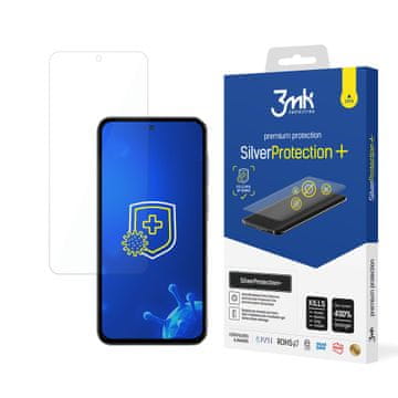 shumee Samsung Galaxy M35 - 3mk srebrna zaščita+