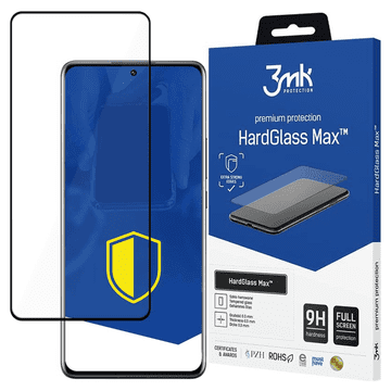 3MK XIAOMI 12 PRO/13 PRO - 3MK HARDGLASS MAX BLACK