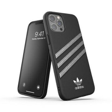 shumee Zaščitni ovitek Adidas za iPhone 12 Pro Max črne barve