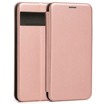 shumee Ovitek Beline Flip za Google Pixel 7, roza zlat